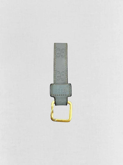 Pre - loved GUCCI Grey Key Chain at Reems Closet