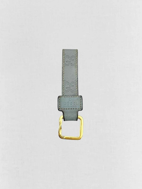 Pre - loved GUCCI Grey Key Chain at Reems Closet