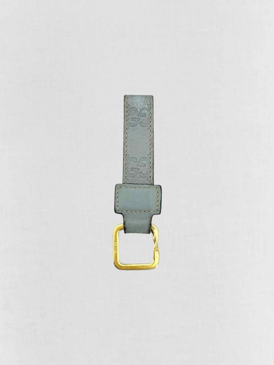 Pre - loved GUCCI Grey Key Chain at Reems Closet