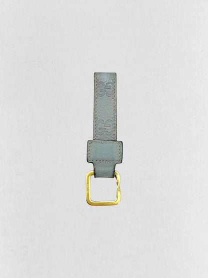 Pre - loved GUCCI Grey Key Chain at Reems Closet