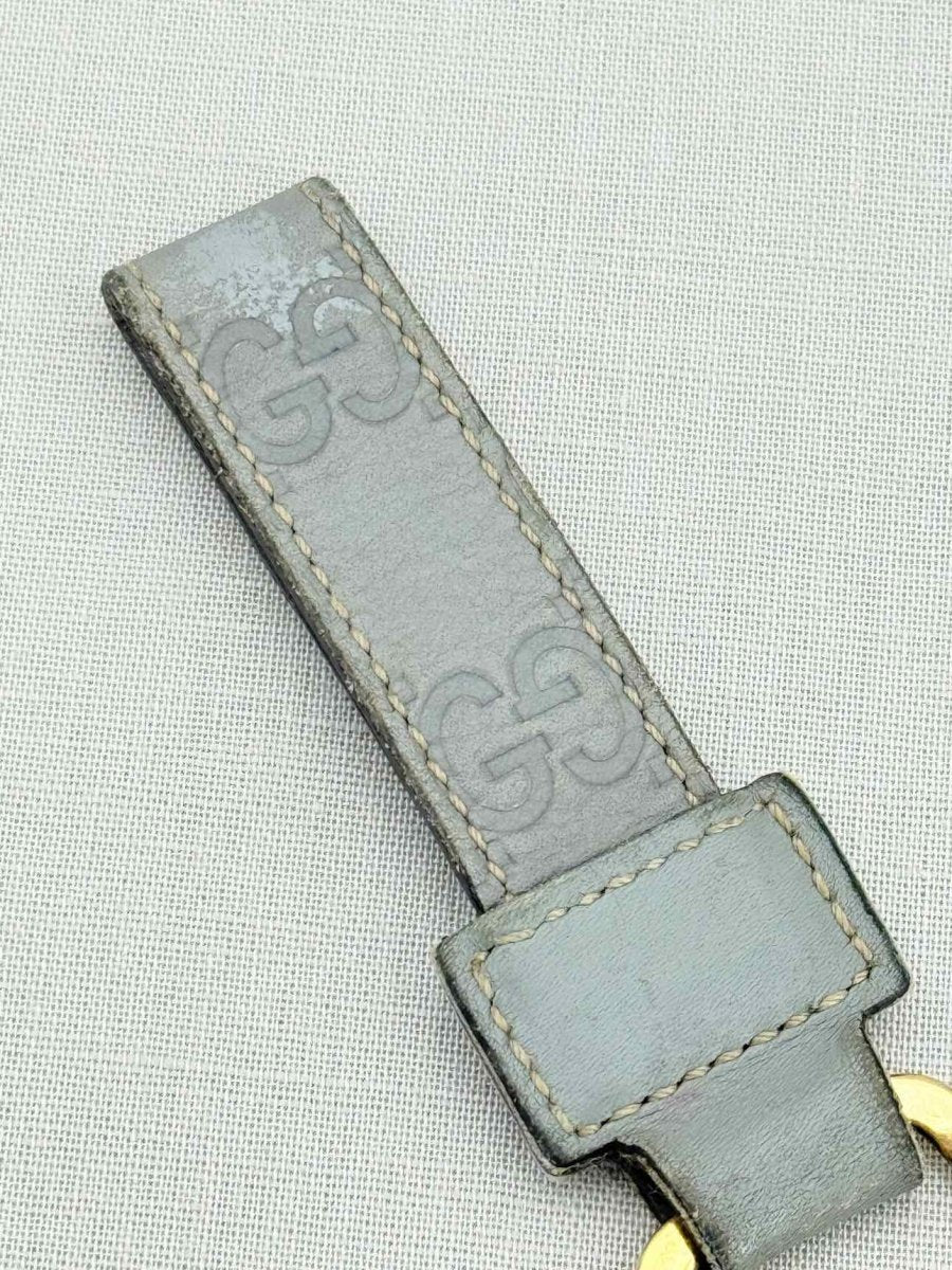 Pre - loved GUCCI Grey Key Chain at Reems Closet