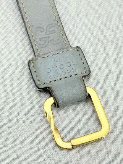 Pre - loved GUCCI Grey Key Chain at Reems Closet