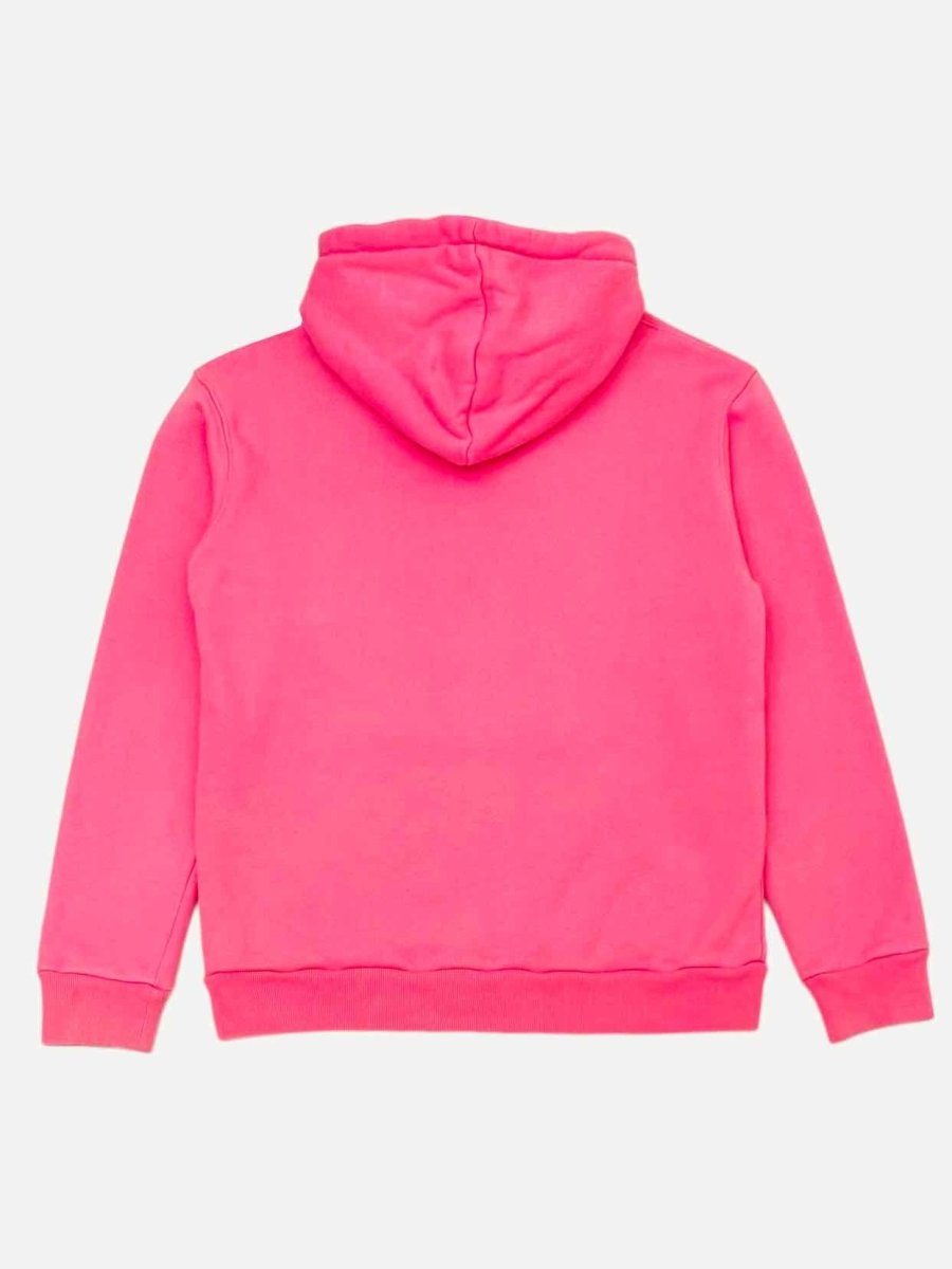 Pre - loved GUCCI Hoodie Pink GG Apple Print Sweatshirt at Reems Closet