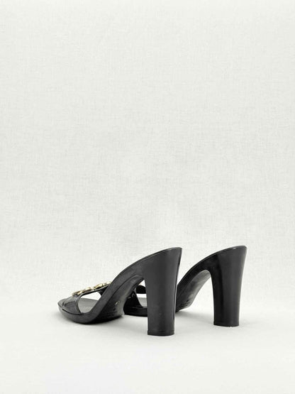 Pre - loved GUCCI Horsebit Black Size EU 39 Mules at Reems Closet