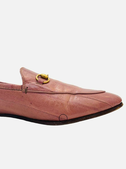 Pre - loved GUCCI Horsebit Lilac Loafers at Reems Closet