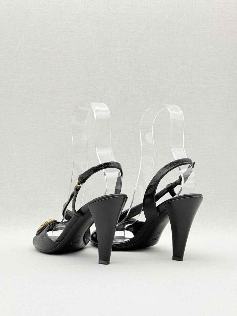 Pre - loved GUCCI Hysteria Black Size EU 36 Slingbacks at Reems Closet