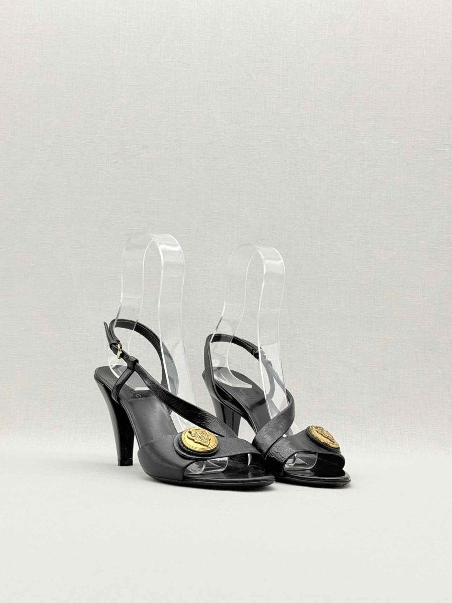 Pre - loved GUCCI Hysteria Black Size EU 36 Slingbacks at Reems Closet