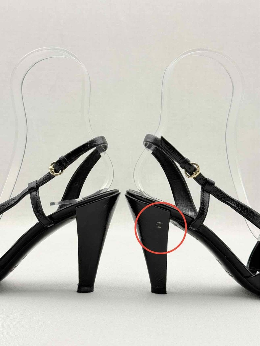 Pre - loved GUCCI Hysteria Black Size EU 36 Slingbacks at Reems Closet