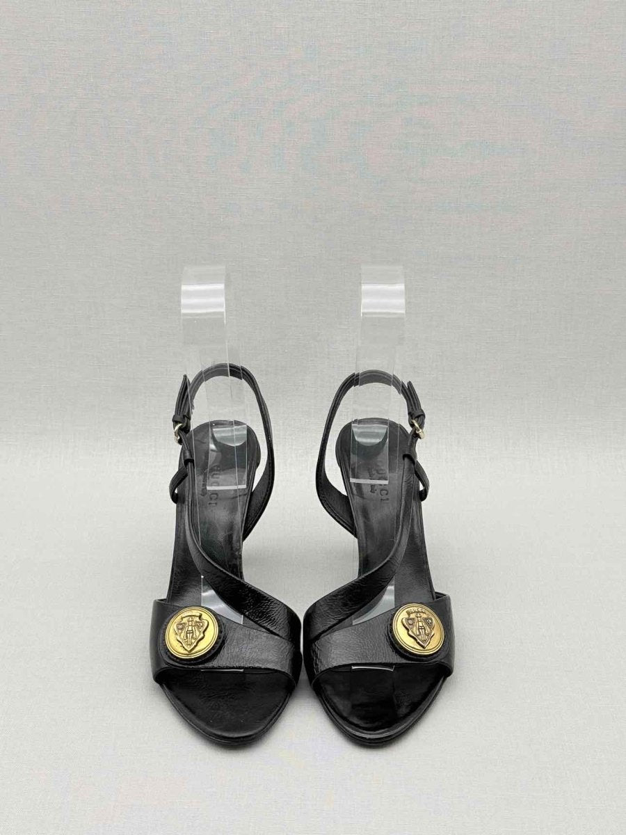 Pre - loved GUCCI Hysteria Black Size EU 36 Slingbacks at Reems Closet