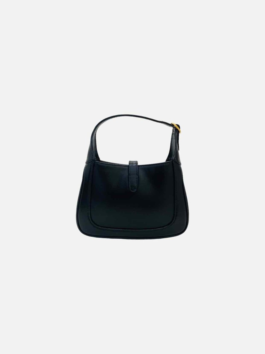 Pre - loved GUCCI Jackie 1961 Black Hobo bag at Reems Closet