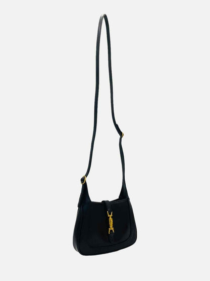 Pre - loved GUCCI Jackie 1961 Black Hobo bag at Reems Closet