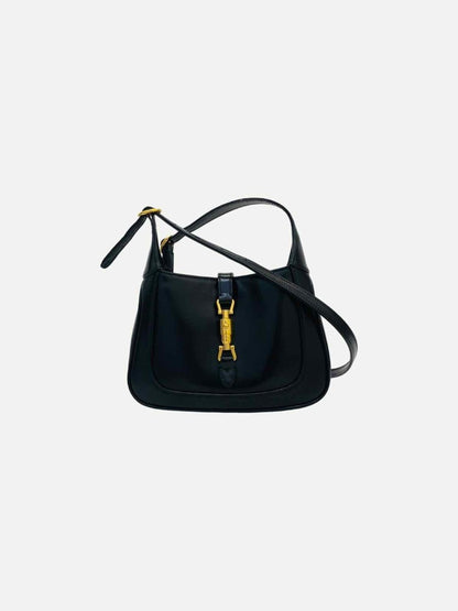 Pre - loved GUCCI Jackie 1961 Black Hobo bag at Reems Closet