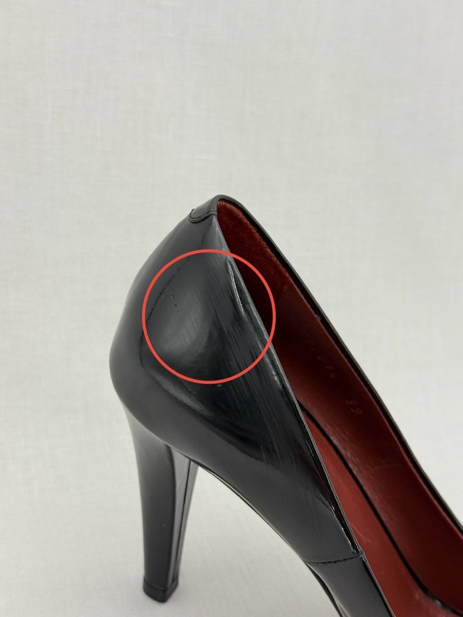 Pre - loved GUCCI Mischa Black Size EU 39 Pumps at Reems Closet