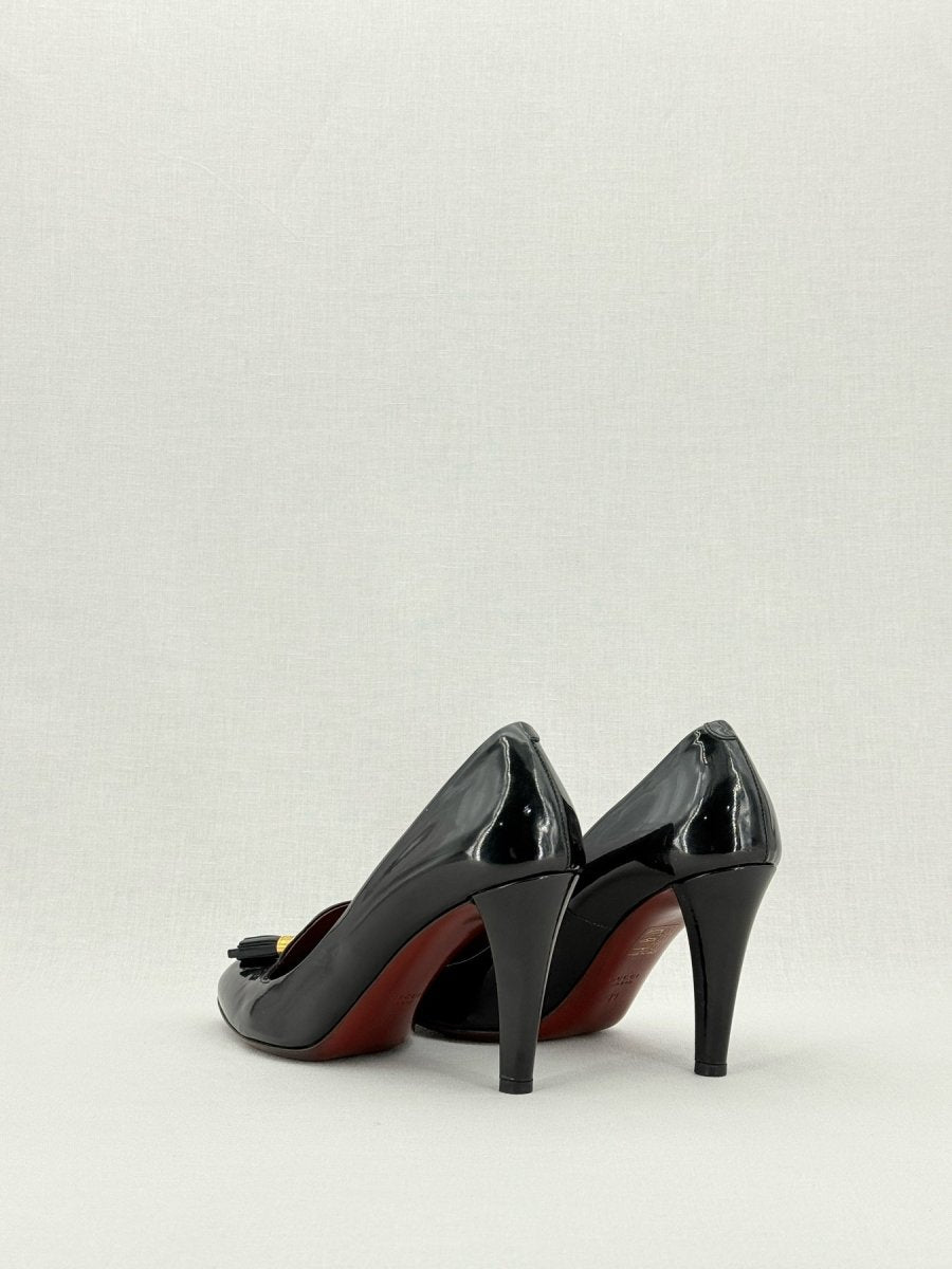 Pre - loved GUCCI Mischa Black Size EU 39 Pumps at Reems Closet