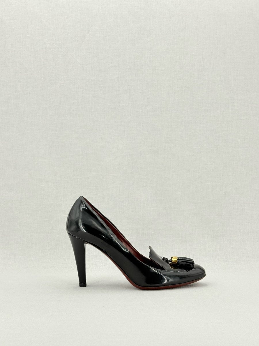 Pre - loved GUCCI Mischa Black Size EU 39 Pumps at Reems Closet