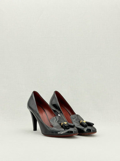 Pre - loved GUCCI Mischa Black Size EU 39 Pumps at Reems Closet