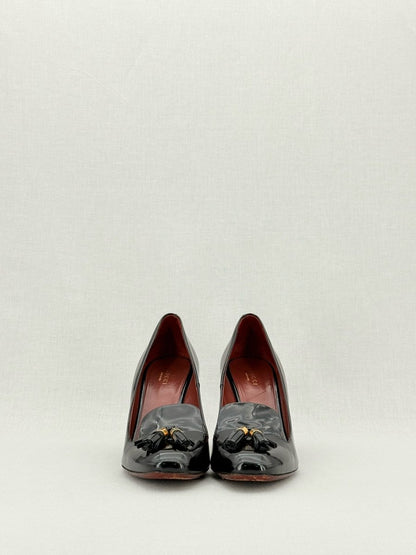 Pre - loved GUCCI Mischa Black Size EU 39 Pumps at Reems Closet