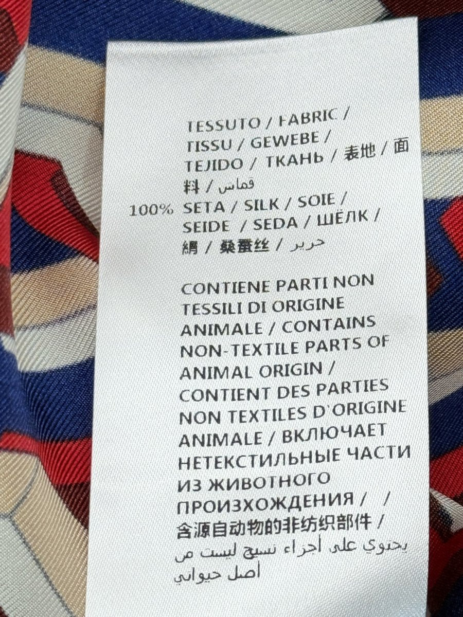 Pre - loved GUCCI Multicolor Mini Web Chain Size US 2 Shirt at Reems Closet