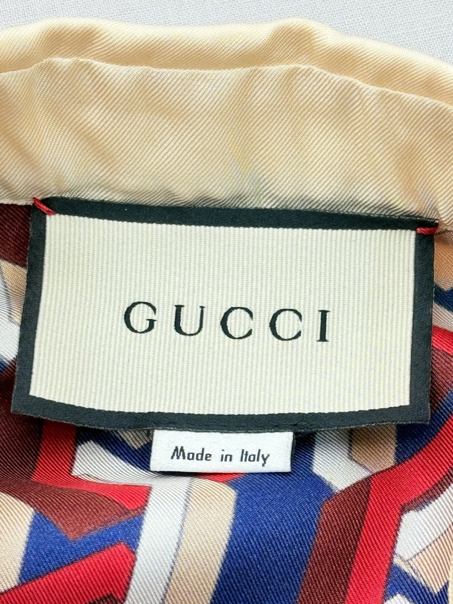 Pre - loved GUCCI Multicolor Mini Web Chain Size US 2 Shirt at Reems Closet