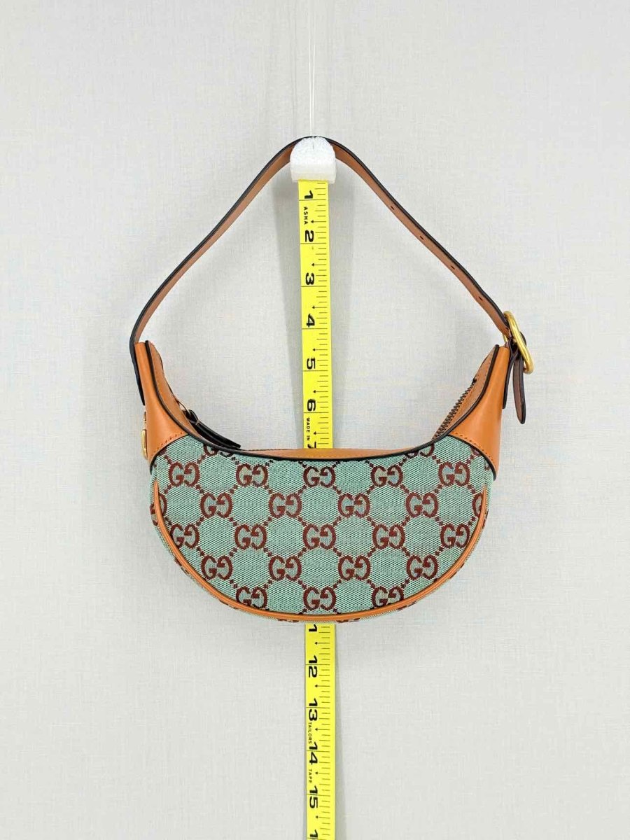 Pre - loved GUCCI Ophidia Blue GG Supreme Hobo bag at Reems Closet