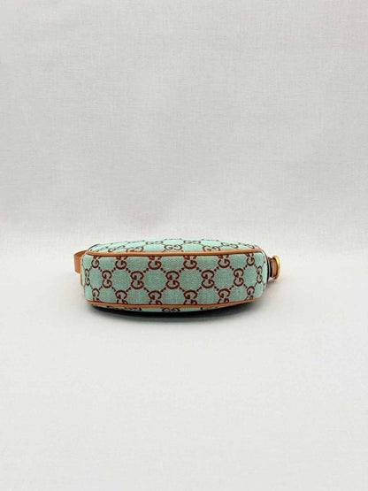 Pre - loved GUCCI Ophidia Blue GG Supreme Hobo bag at Reems Closet