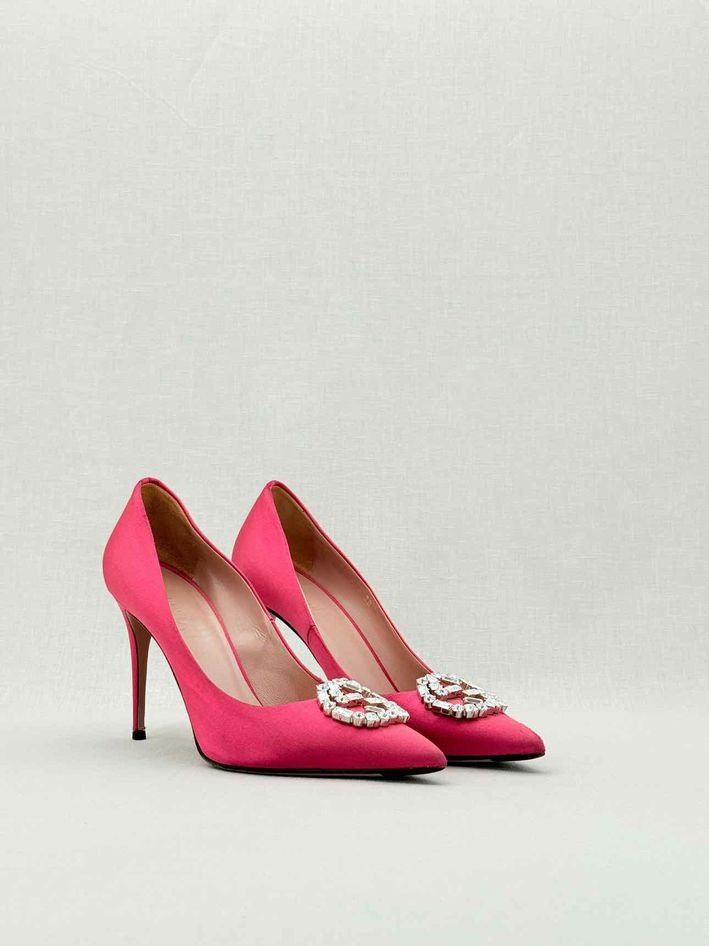 Pre - loved GUCCI Pink Size EU 38 Pumps at Reems Closet