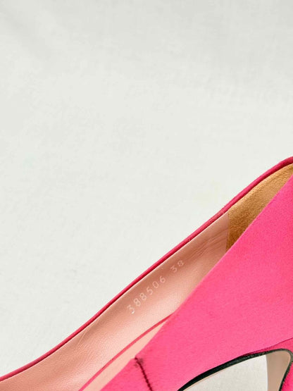Pre - loved GUCCI Pink Size EU 38 Pumps at Reems Closet