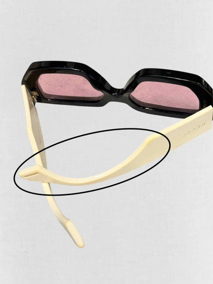 Pre - loved GUCCI Pink Sunglasses at Reems Closet