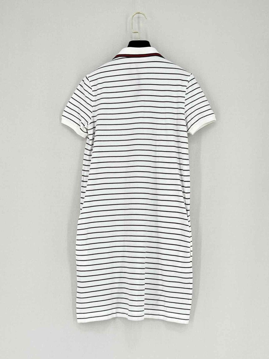 Pre - loved GUCCI Polo White w/ Red Size Medium Short Dress at Reems Closet