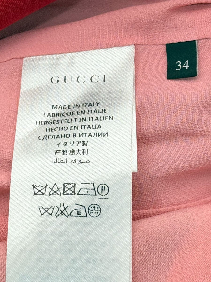Pre - loved GUCCI Red Size US 0 Jacket at Reems Closet