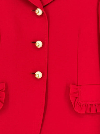 Pre - loved GUCCI Red Size US 0 Jacket at Reems Closet