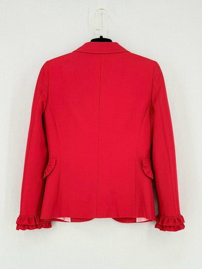 Pre - loved GUCCI Red Size US 0 Jacket at Reems Closet