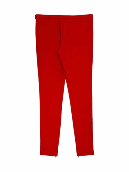 Pre - loved GUCCI Red Web Tape Pants at Reems Closet