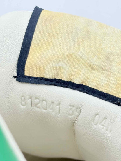 Pre - loved GUCCI Screener Beige & Brown Size EU 39 Sneakers at Reems Closet