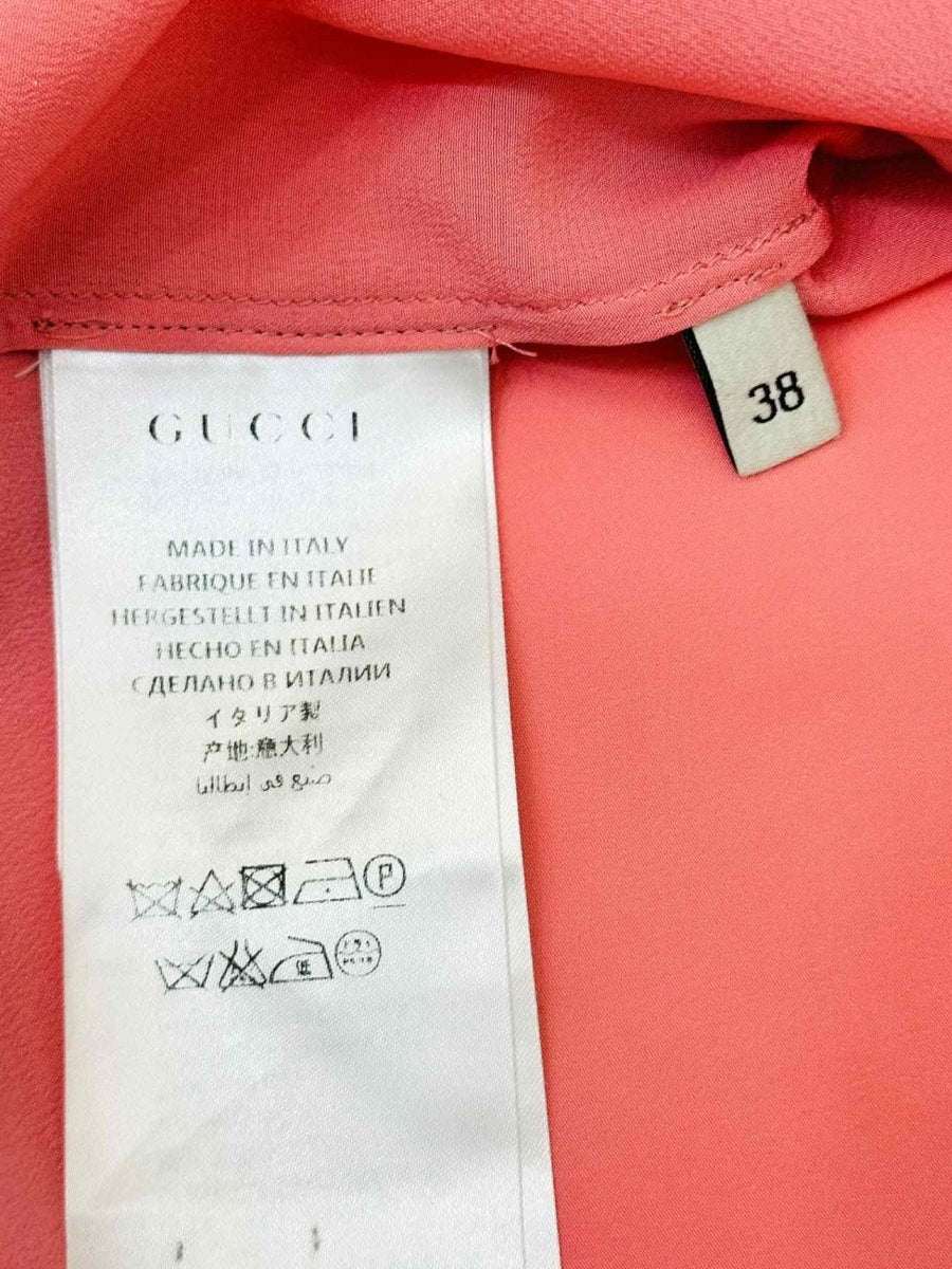 Pre - loved GUCCI Sleeveless Pink Top at Reems Closet