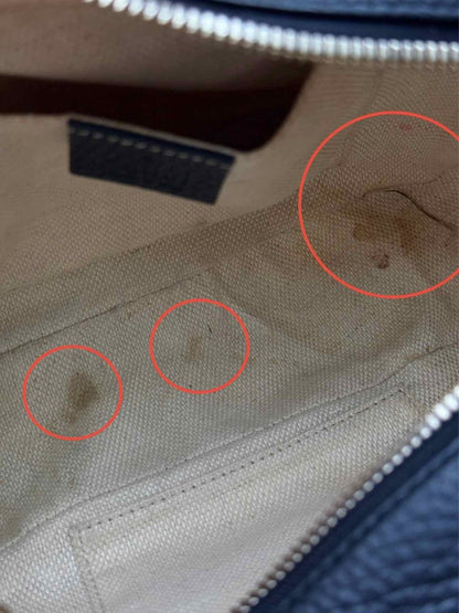 Pre - loved GUCCI Soho Disco Black GG Crossbody at Reems Closet