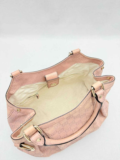Pre - loved GUCCI Sukey Old Rose GG Tote Bag at Reems Closet