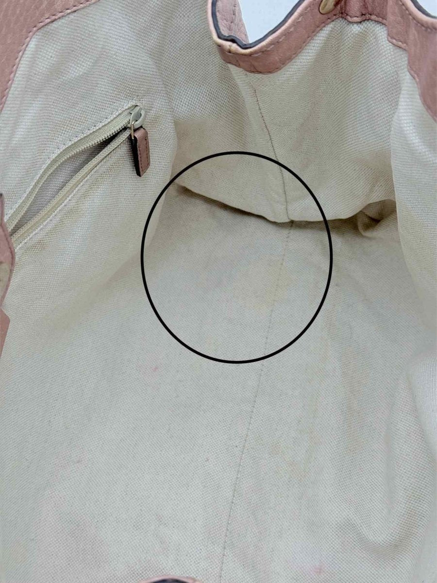 Pre - loved GUCCI Sukey Old Rose GG Tote Bag at Reems Closet