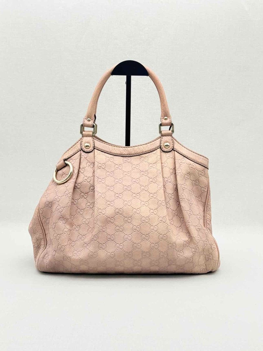 Pre - loved GUCCI Sukey Old Rose GG Tote Bag at Reems Closet