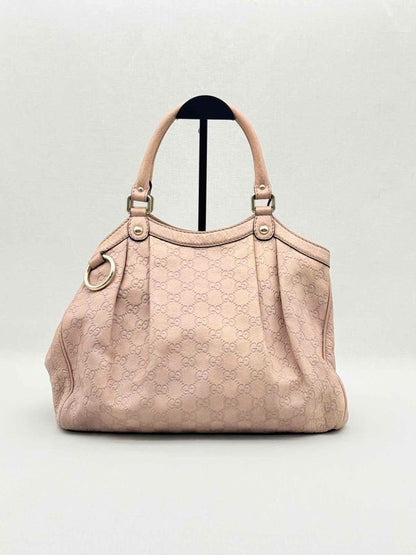 Pre - loved GUCCI Sukey Old Rose GG Tote Bag at Reems Closet