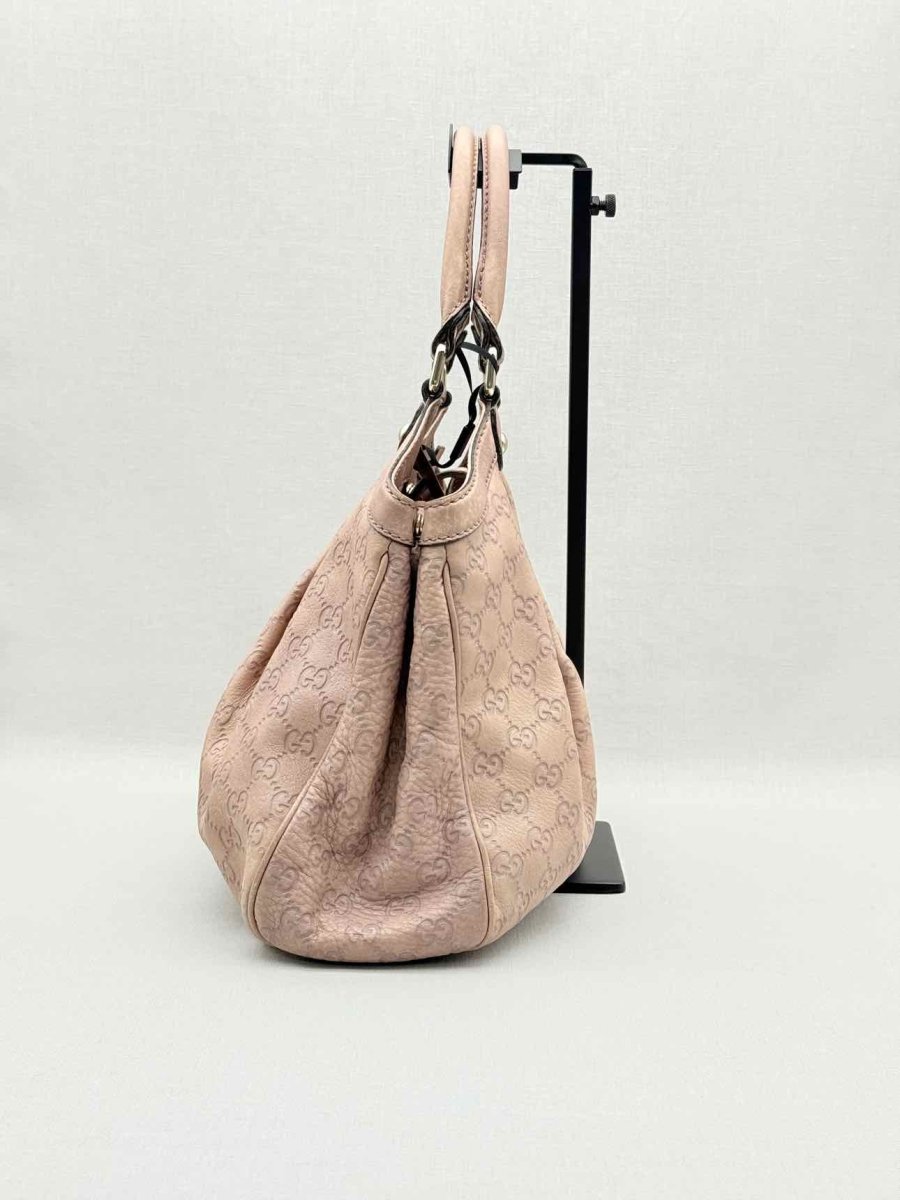 Pre - loved GUCCI Sukey Old Rose GG Tote Bag at Reems Closet