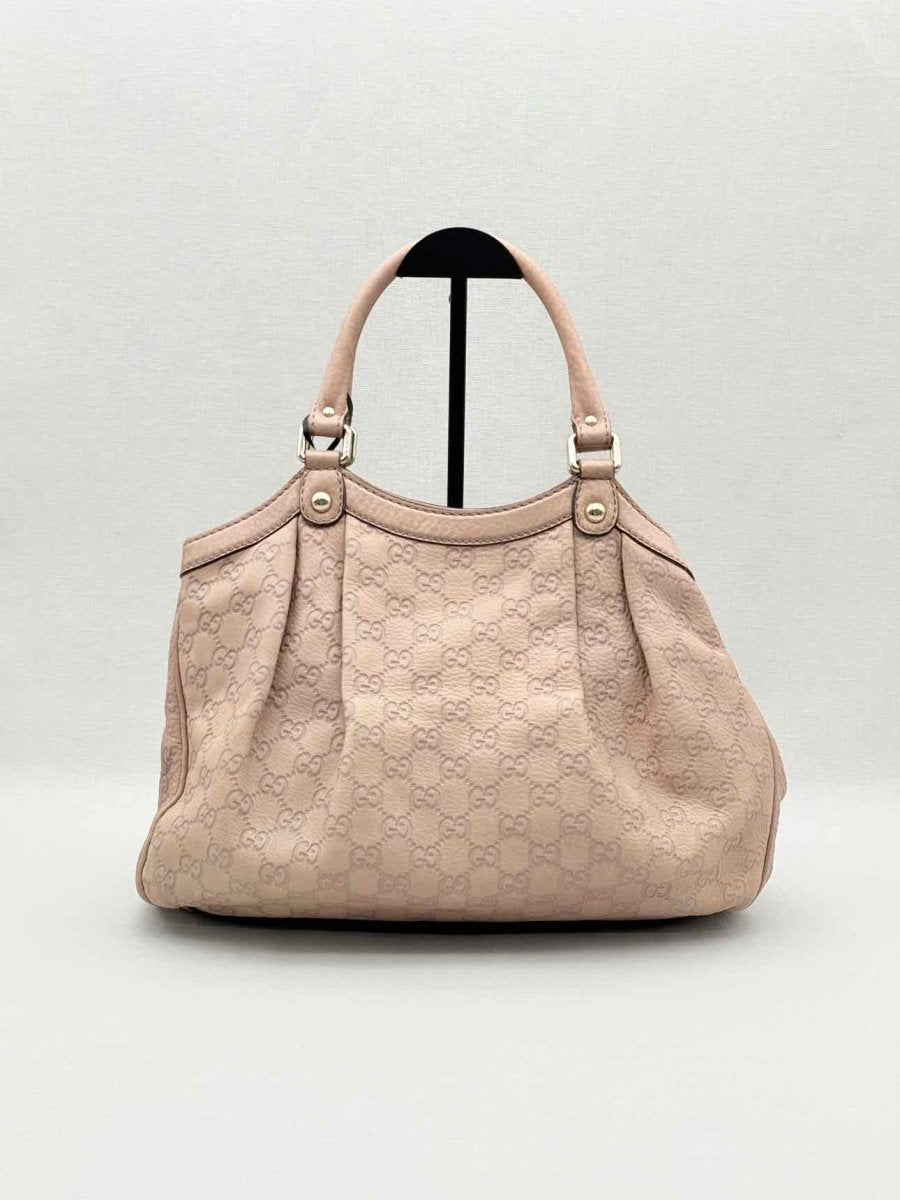 Pre - loved GUCCI Sukey Old Rose GG Tote Bag at Reems Closet