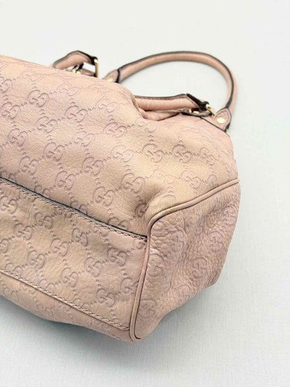 Pre - loved GUCCI Sukey Old Rose GG Tote Bag at Reems Closet