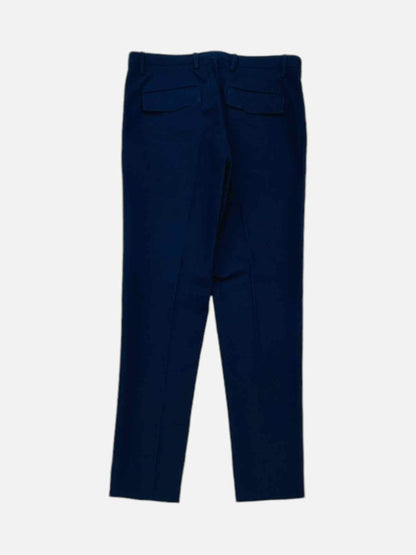 Pre - loved GUCCI Tailored Royal Blue Pants 46 at Reems Closet