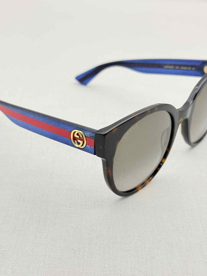 Pre-loved GUCCI Tortoise Brown Sunglasses at Reems Closet