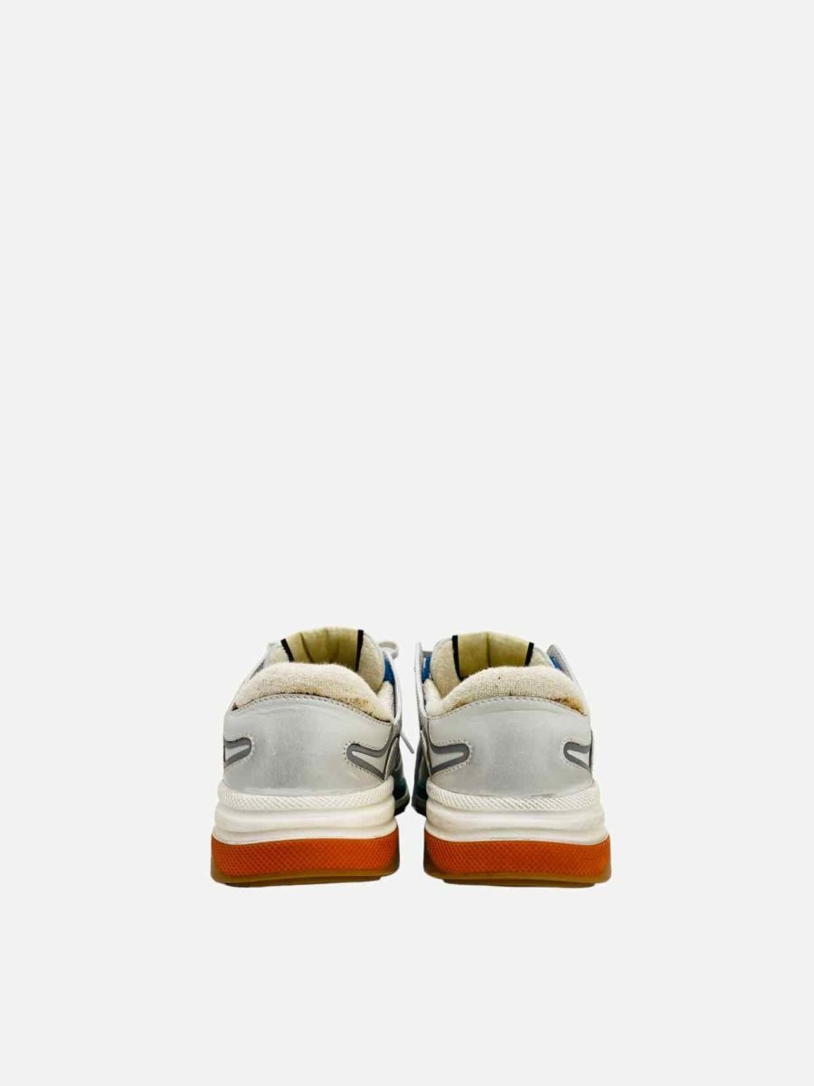 Pre - loved GUCCI Ultrapace White Multicolor Sneakers at Reems Closet