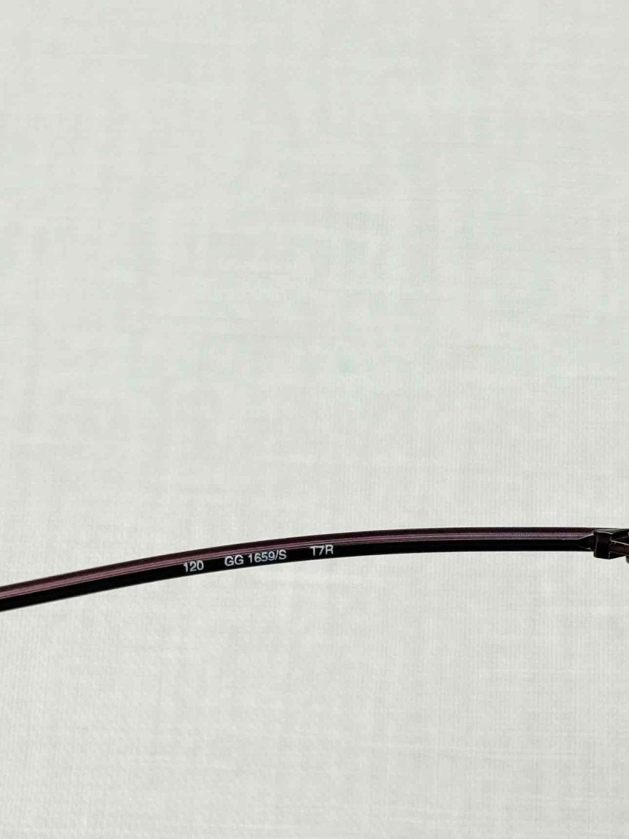 Pre-loved GUCCI Vintage Black Sunglasses at Reems Closet