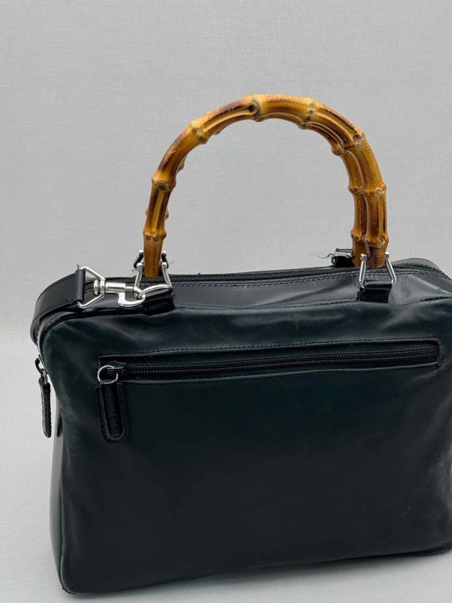 Pre-loved GUCCI Vintage Black Top Handle at Reems Closet
