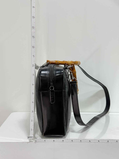 Pre-loved GUCCI Vintage Black Top Handle at Reems Closet