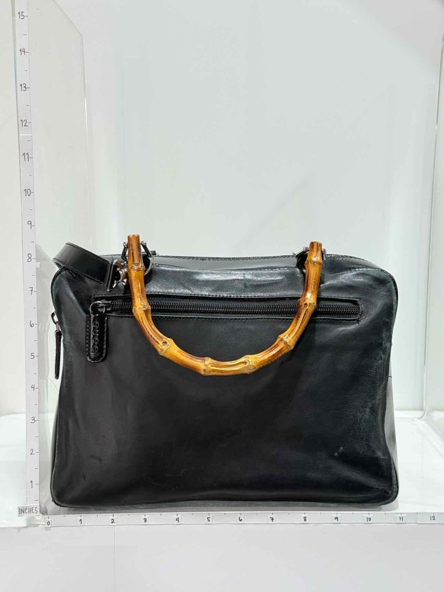 Pre-loved GUCCI Vintage Black Top Handle at Reems Closet